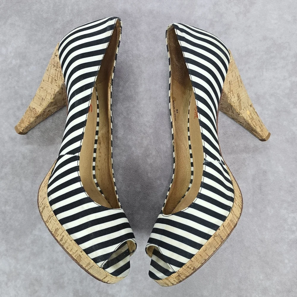 Kors Michael Kors Peep Toe Cork Heels